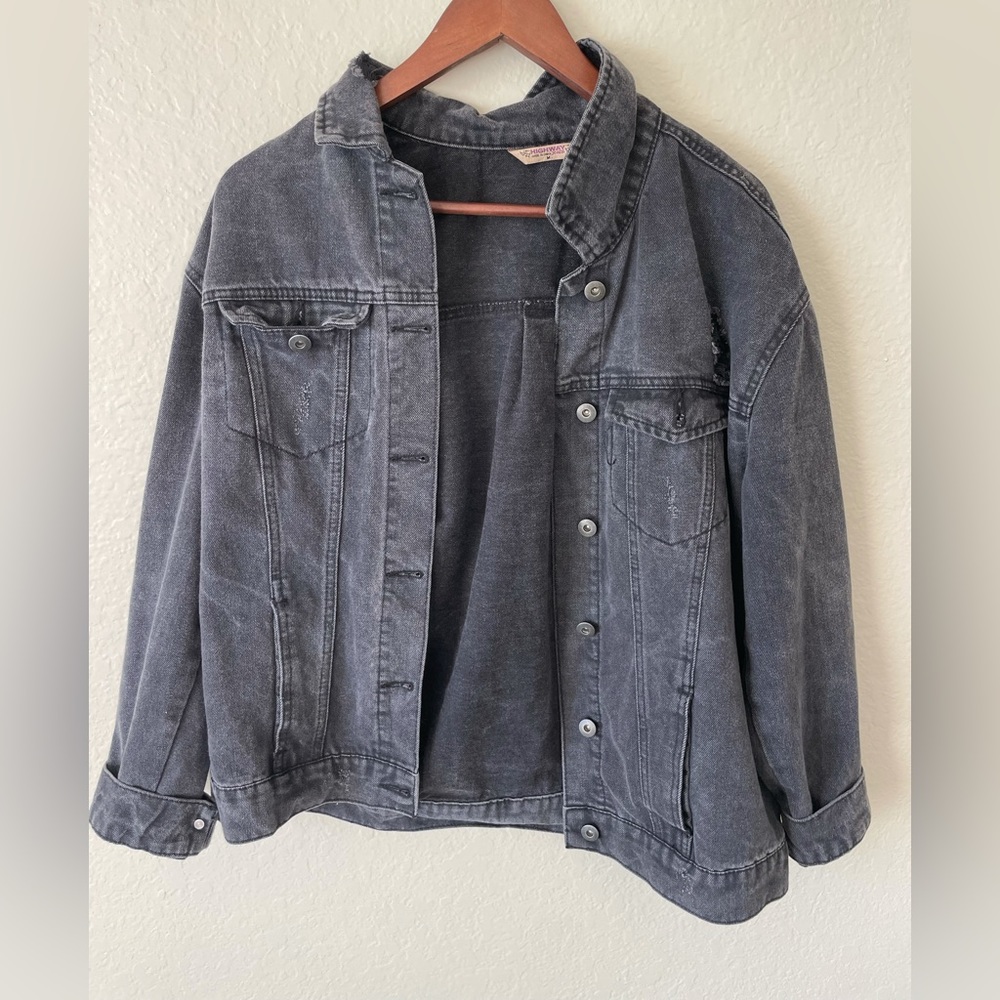 Black Denim Jacket